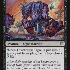 Champions of Kamigawa - 109 - Deathcurse Ogre - Common - B - Non-foil