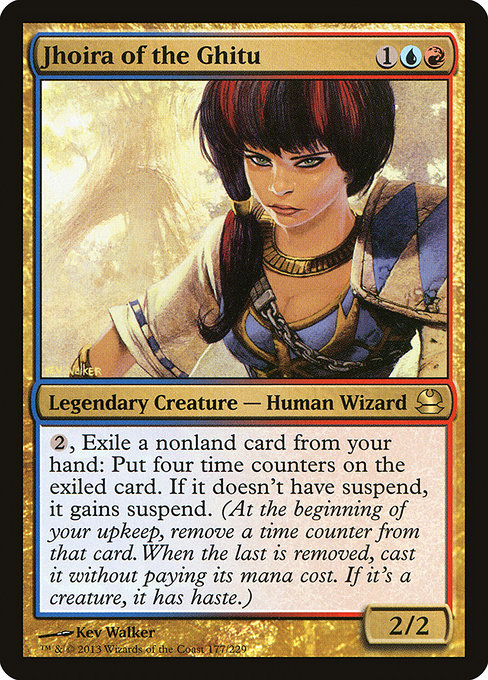 Modern Masters - 177 - Jhoira of the Ghitu - Rare - UR - Non-foil (Front)