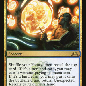 Gatecrash - 203 - Unexpected Results - Rare - UG - Non-foil (Front)