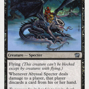 Eighth Edition - 117 - Abyssal Specter - Uncommon - B - Non-foil (Front)