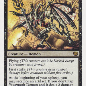 Ninth Edition - 170 - Yawgmoth Demon - Rare - B - Non-foil (Front)