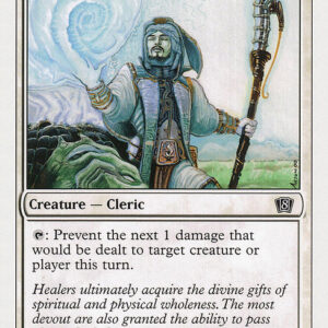 Eighth Edition - 41 - Samite Healer - Common - W - Non-foil (Front)