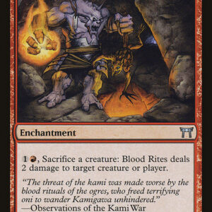 Champions of Kamigawa - 159 - Blood Rites - Uncommon - R - Non-foil