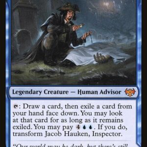Innistrad: Crimson Vow - 65 - Jacob Hauken, Inspector // Hauken's Insight - Mythic - C - Foil