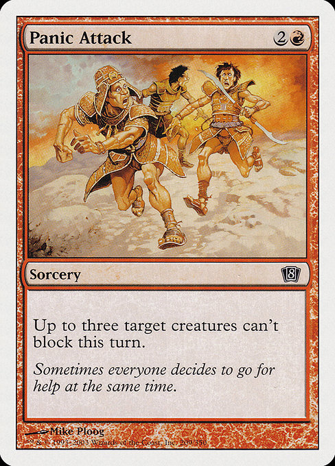 Eighth Edition - 209 - Panic Attack - Common - R - Non-foil (Front)