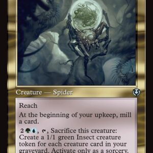 Innistrad Remastered - 436 - Vilespawn Spider - Uncommon - UG - Non-foil - Promo (Front)