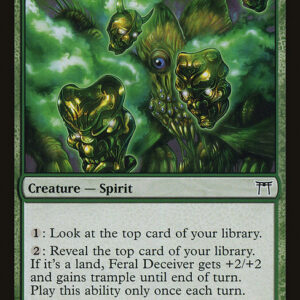 Champions of Kamigawa - 208 - Feral Deceiver - Common - G - Non-foil