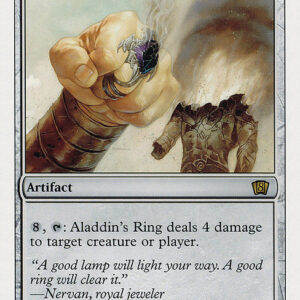 Eighth Edition - 291 - Aladdin's Ring - Rare - C - Non-foil (Front)