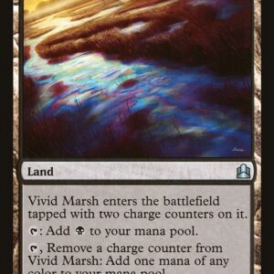 Commander 2011 - 296 - Vivid Marsh - Uncommon - C - Non-foil (Front)