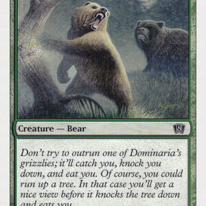 Eighth Edition - 256 - Grizzly Bears - Common - G - Non-foil (Front)