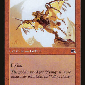 Onslaught - 208 - Goblin Sky Raider - Common - R - Non-foil (Front)