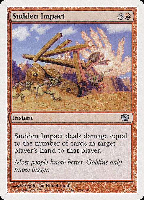 Eighth Edition - 226 - Sudden Impact - Uncommon - R - Non-foil (Front)