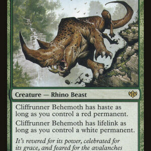 Conflux - 79 - Cliffrunner Behemoth - Rare - G - Non-foil (Front)