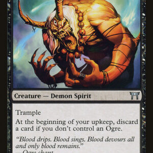 Champions of Kamigawa - 113 - Gutwrencher Oni - Uncommon - B - Non-foil