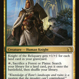 Modern Masters - 178 - Knight of the Reliquary - Rare - WG - Non-foil (Front)