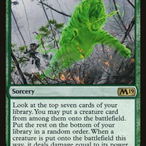 Core Set 2019 - 209 - Vivien's Invocation - Rare - G - Foil