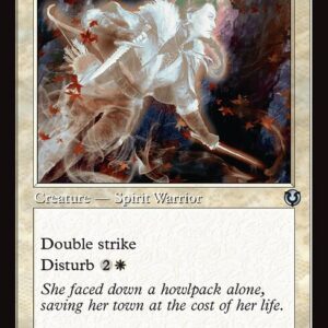 Innistrad Remastered - 452 - Twinblade Geist // Twinblade Invocation - Uncommon - C - Non-foil - Promo (Front)