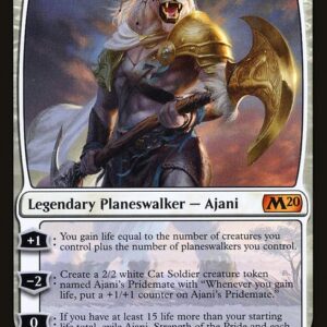 Core Set 2020 - 2 - Ajani, Strength of the Pride - Mythic - W - Foil