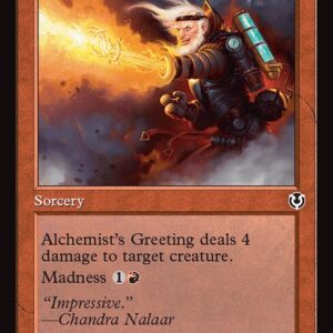 Innistrad Remastered - 393 - Alchemist's Greeting - Common - R - Non-foil - Promo (Front)