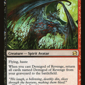 Modern Masters - 187 - Demigod of Revenge - Rare - BR - Non-foil (Front)