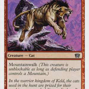 Eighth Edition - 181 - Canyon Wildcat - Common - R - Non-foil (Front)