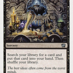 Eighth Edition - 128 - Diabolic Tutor - Uncommon - B - Non-foil (Front)