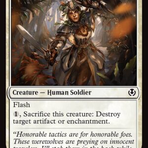 Innistrad Remastered - 15 - Cathar Commando - Common - W - Non-foil (Front)