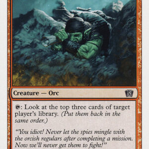 Eighth Edition - 208 - Orcish Spy - Common - R - Non-foil (Front)