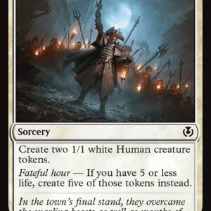 Innistrad Remastered - 23 - Gather the Townsfolk - Common - W - Non-foil (Front)