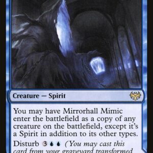 Innistrad: Crimson Vow - 68 - Mirrorhall Mimic // Ghastly Mimicry - Rare - C - Non-foil