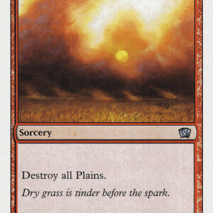 Eighth Edition - 186 - Flashfires - Uncommon - R - Non-foil (Front)