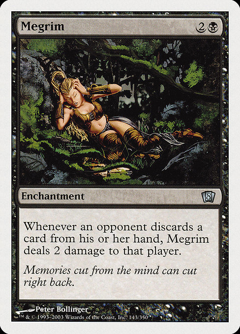 Eighth Edition - 143 - Megrim - Uncommon - B - Non-foil (Front)