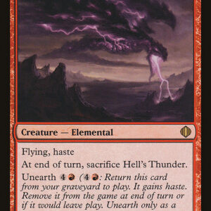 Shards of Alara - 103 - Hell's Thunder - Rare - R - Non-foil (Front)
