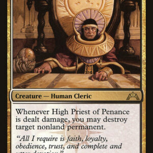 Gatecrash - 171 - High Priest of Penance - Rare - WB - Non-foil (Front)