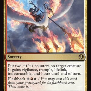 Innistrad Remastered - 229 - Angelfire Ignition - Rare - WR - Non-foil (Front)