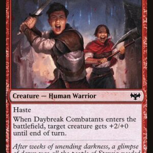 Innistrad: Crimson Vow - 153 - Daybreak Combatants - Common - R - Non-foil