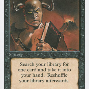 Revised Edition - 105 - Demonic Tutor - Uncommon - B - Non-foil (Front)