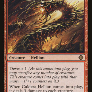 Shards of Alara - 95 - Caldera Hellion - Rare - R - Non-foil (Front)