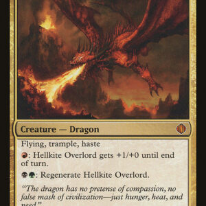 Shards of Alara - 172 - Hellkite Overlord - Mythic - Multi - Non-foil (Front)
