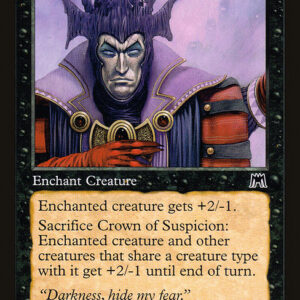 Onslaught - 134 - Crown of Suspicion - Common - B - Non-foil (Front)