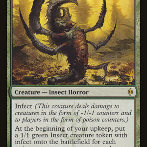 New Phyrexia - 119 - Phyrexian Swarmlord - Rare - G - Non-foil (Front)