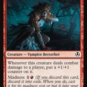 Innistrad Remastered - 145 - Bloodmad Vampire - Common - R - Non-foil (Front)
