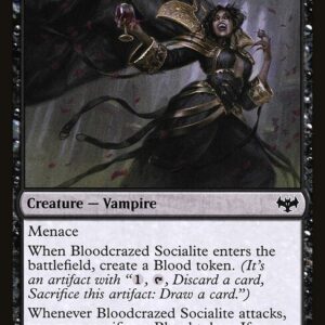 Innistrad: Crimson Vow - 96 - Bloodcrazed Socialite - Common - B - Foil