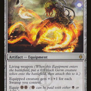 New Phyrexia - 143 - Lashwrithe - Rare - C - Non-foil (Front)