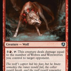 Innistrad Remastered - 168 - Runebound Wolf - Uncommon - R - Non-foil (Front)