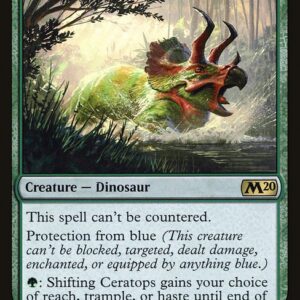 Core Set 2020 - 194 - Shifting Ceratops - Rare - G - Foil