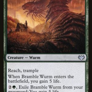 Innistrad: Crimson Vow - 189 - Bramble Wurm - Uncommon - G - Non-foil