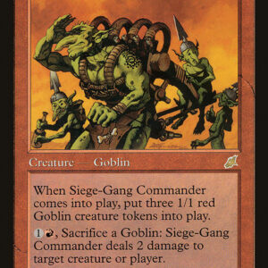 Scourge - 103 - Siege-Gang Commander - Rare - R - Non-foil (Front)