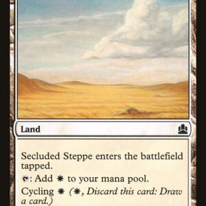 Commander 2011 - 286 - Secluded Steppe - Common - C - Non-foil (Front)
