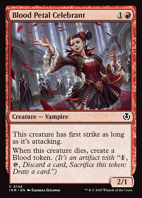 Innistrad Remastered - 144 - Blood Petal Celebrant - Common - R - Non-foil (Front)